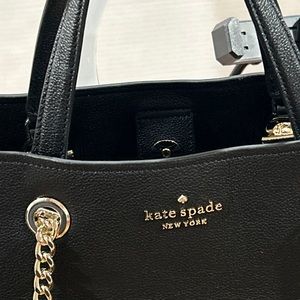 MSRP $479 Kate Spade Large Pebbled Leather Infinite Triple Compartment Tote Bag